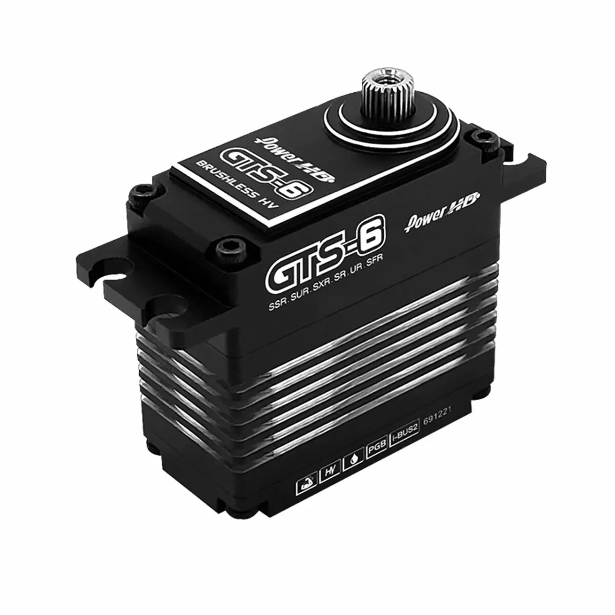 Servo Power HD GTS 6 HV MG Brushless Alu Case (60kg/0.07s) – view 2