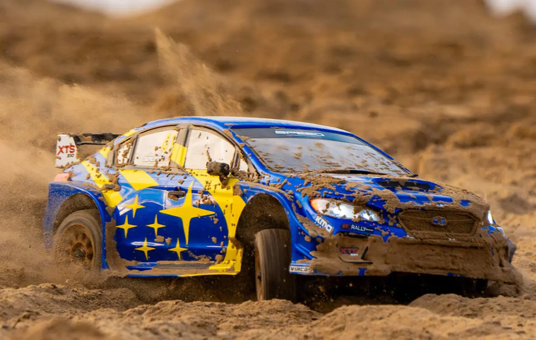 Rlaarlo XTS-S10 Carbon 1/10 Brushless RTR 4WD RC Rally Car (Ex demo) – view 5