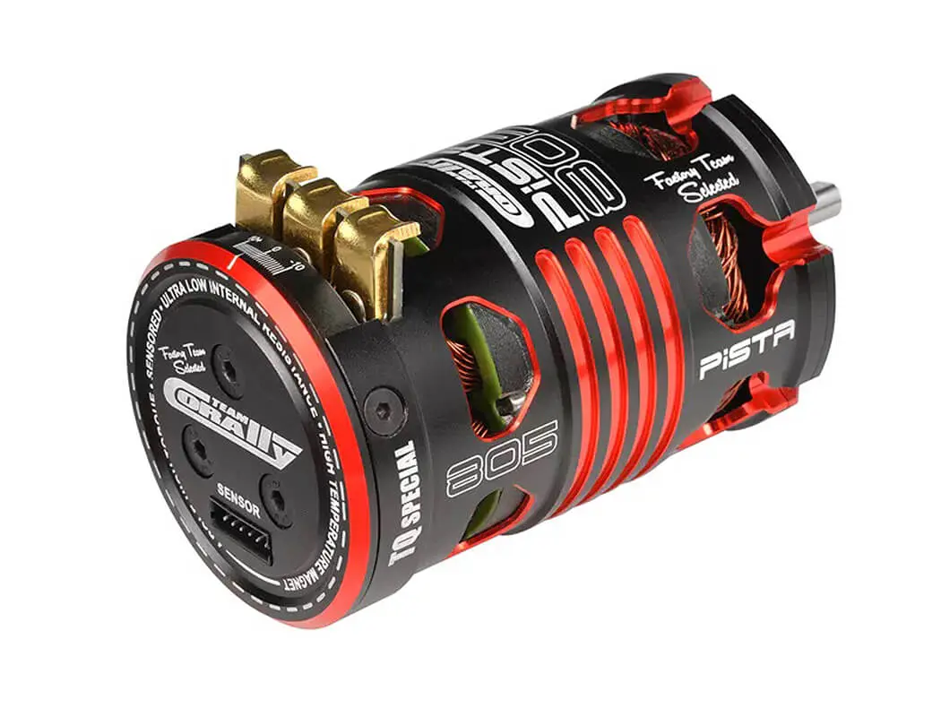 Corally Pista 805 Sensored 4- Pole Comp Brushless Motor 2450kv – view 3