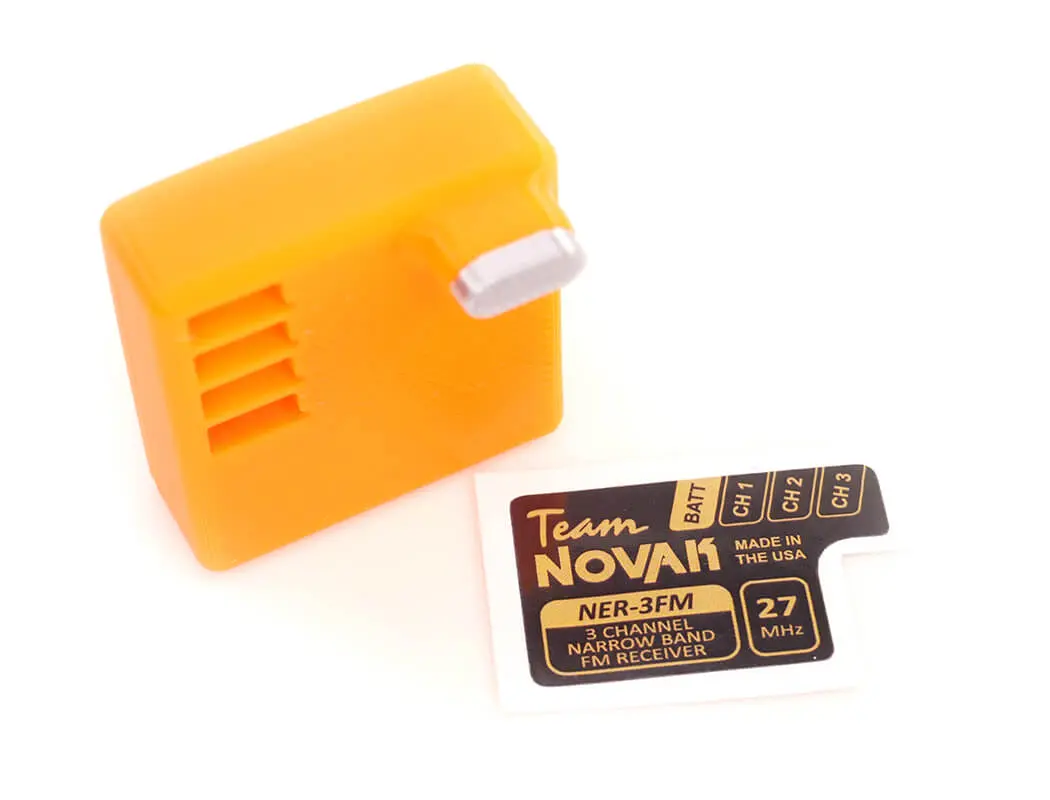 Centro Vintage Novak Ner-3fm Receiver (3d Printed) – view 3
