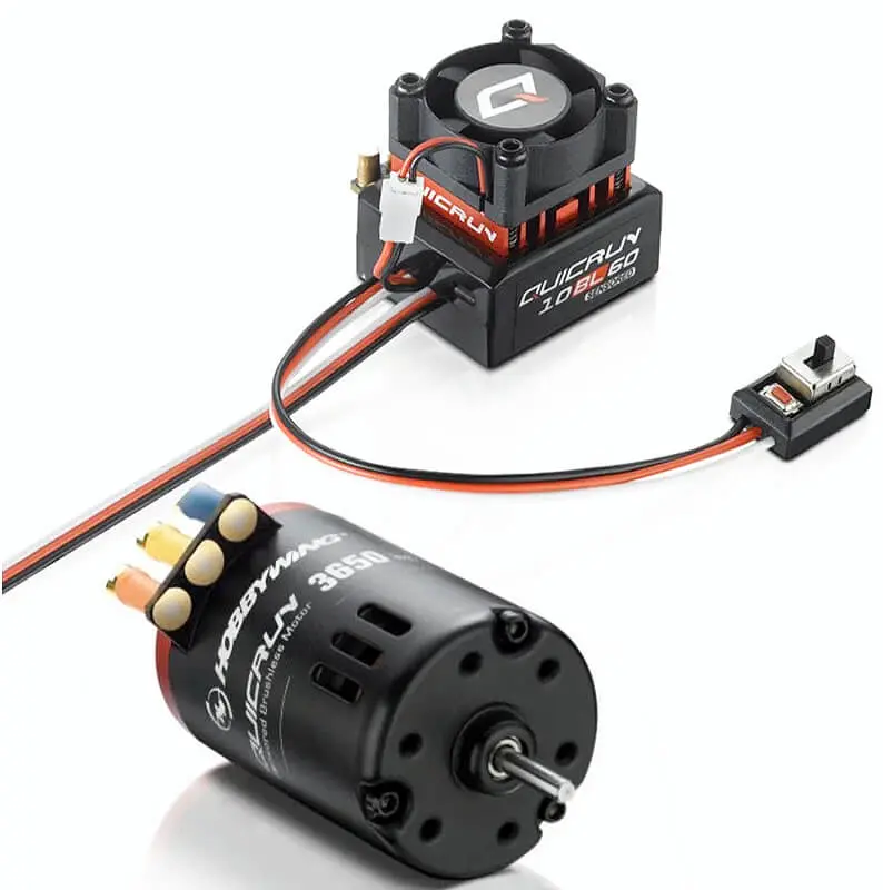 Hobbywing Quicrun Combo Esc G2 10bl60/3650sd 13.5T G2 Motor