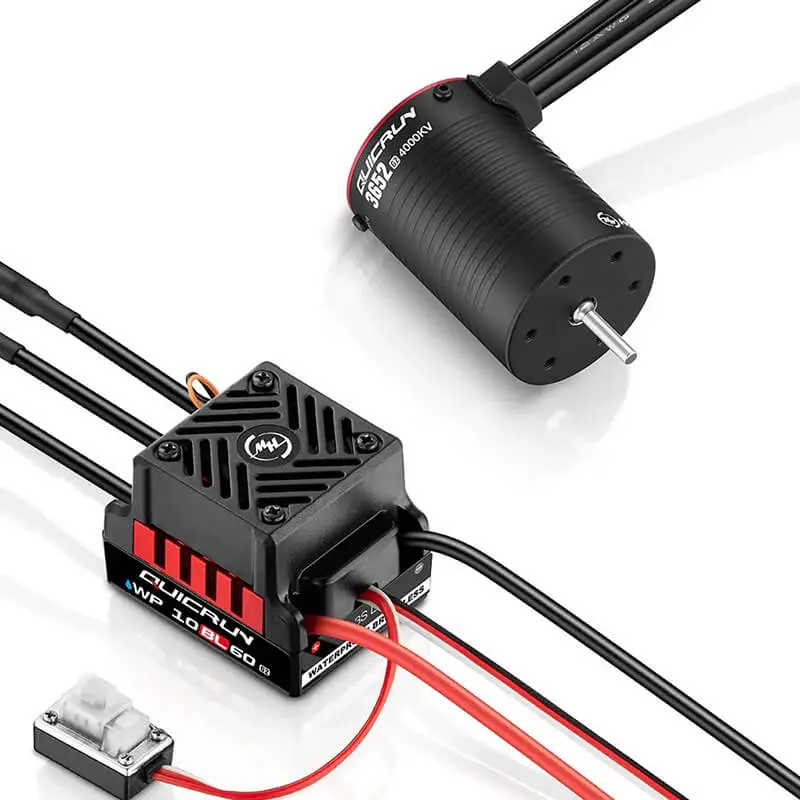 Hobbywing Quicrun Combo Esc G2 Wp10bl60/3652sl 4000kv G2 Mot.