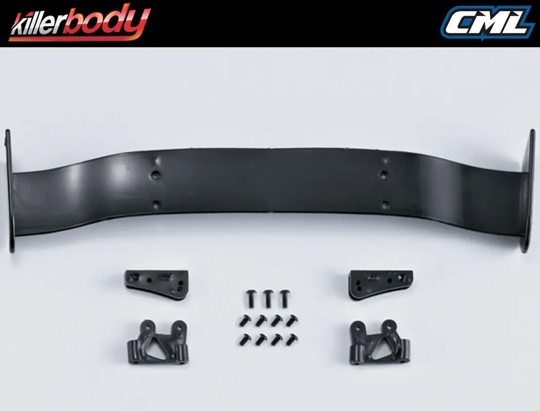 Killerbody Moulded Rear Wing & Mounts for 1/7 – view 2