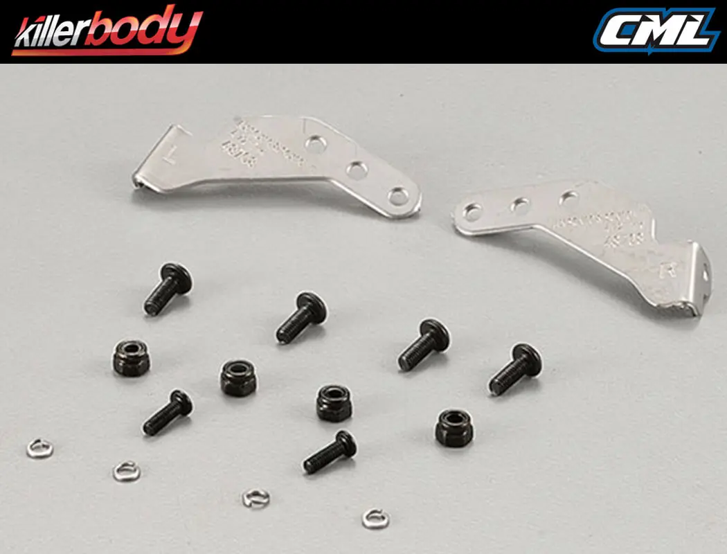 Killerbody Bumper Connecting Parts S/S Scx10 Kb48672 Mount – view 2