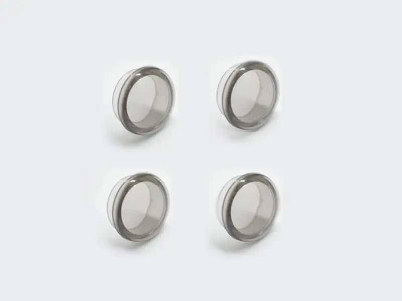 22mm Lexan End Cap for Honeycomb Tool Gray (4)