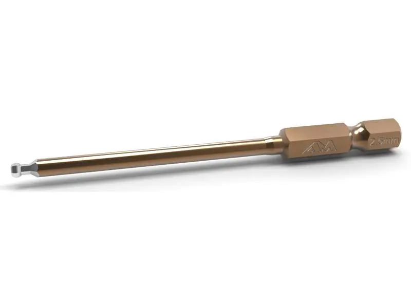 Ball Driver Hex Wrench 2.5 X 80mm Power Tip Only