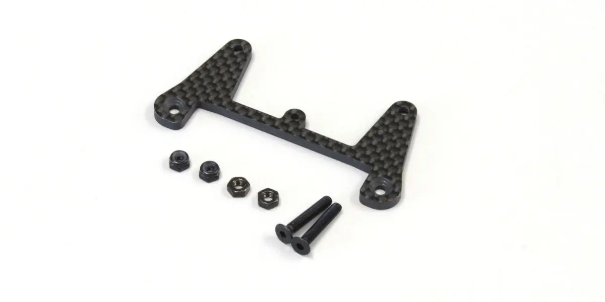 Carbon Works Front Damper Stay Kyosho Optima
