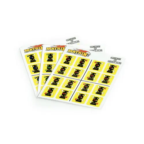 Matrix Off Road Hardness Decals Clay Set (S-M-H)