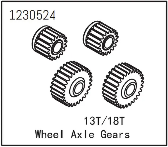 Wheel Axle Gears