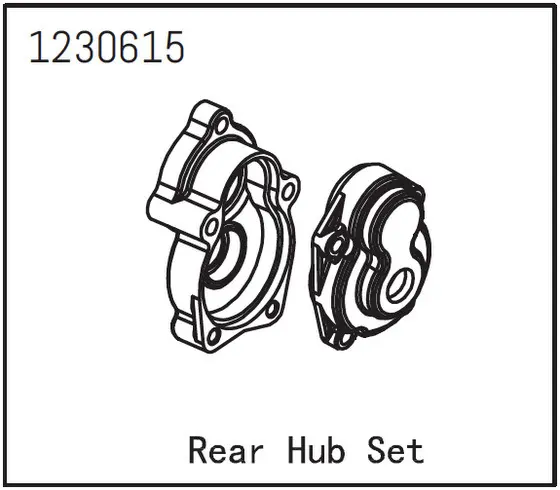 Rear Hub Set