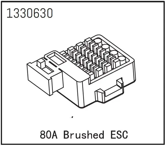 80a Brushed Esc