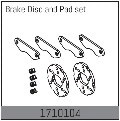 Brake Disc and Pad Set