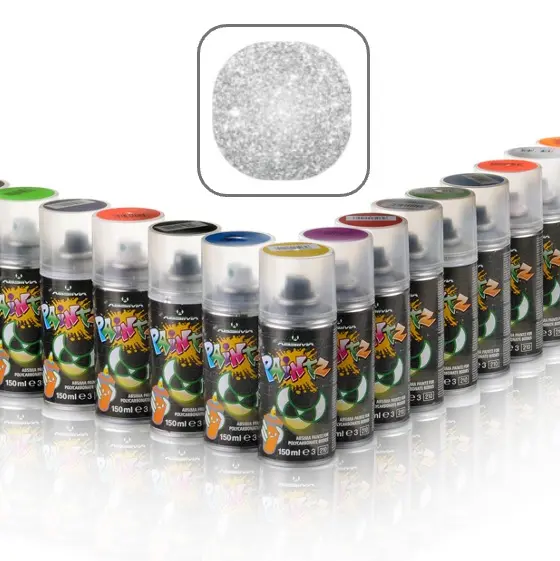 Lexan Spray Silver Flake 150ml