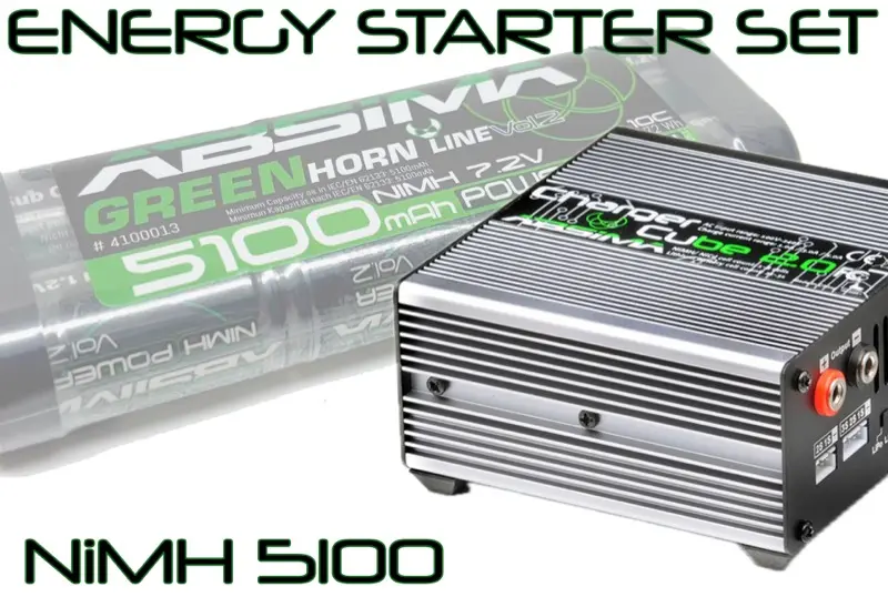 Rc Energy Starter Set 5100 (Nimh/Cube 2.0)-uk Version