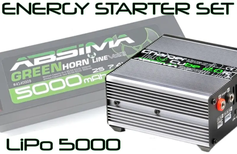 Rc Energy Starter Set 5000 (Lipo/Cube 2.0)