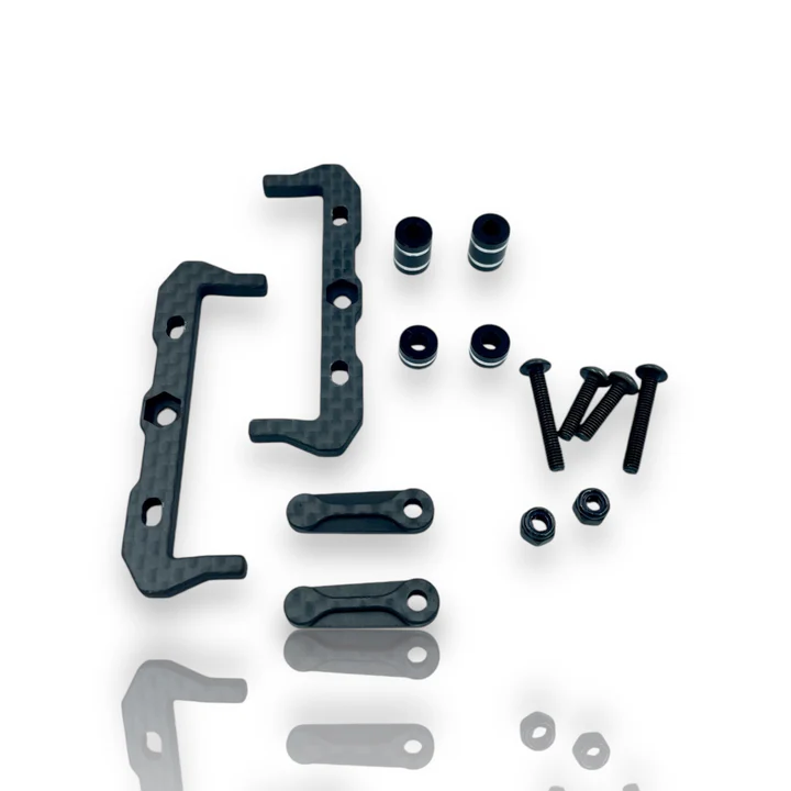 Associated B7 Adjustable Carbon Fiber Battery Hold Down Kit