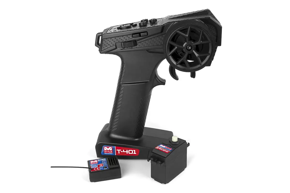 Mstyle R/C Set - Radioset, Servo, Battery and Charger