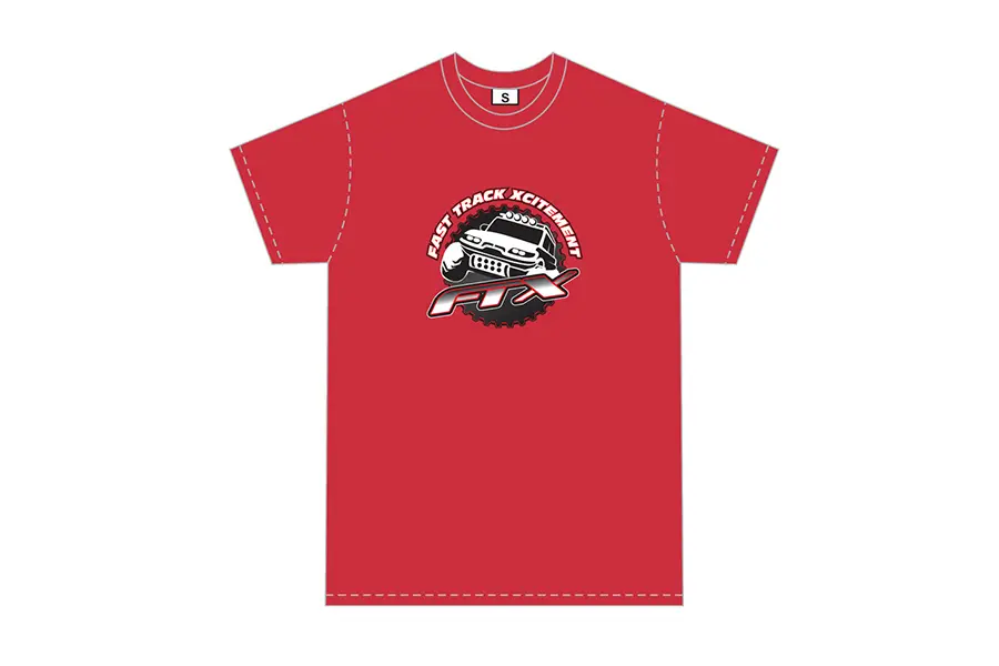 FTX Gear Logo Brand T-Shirt Red – Small