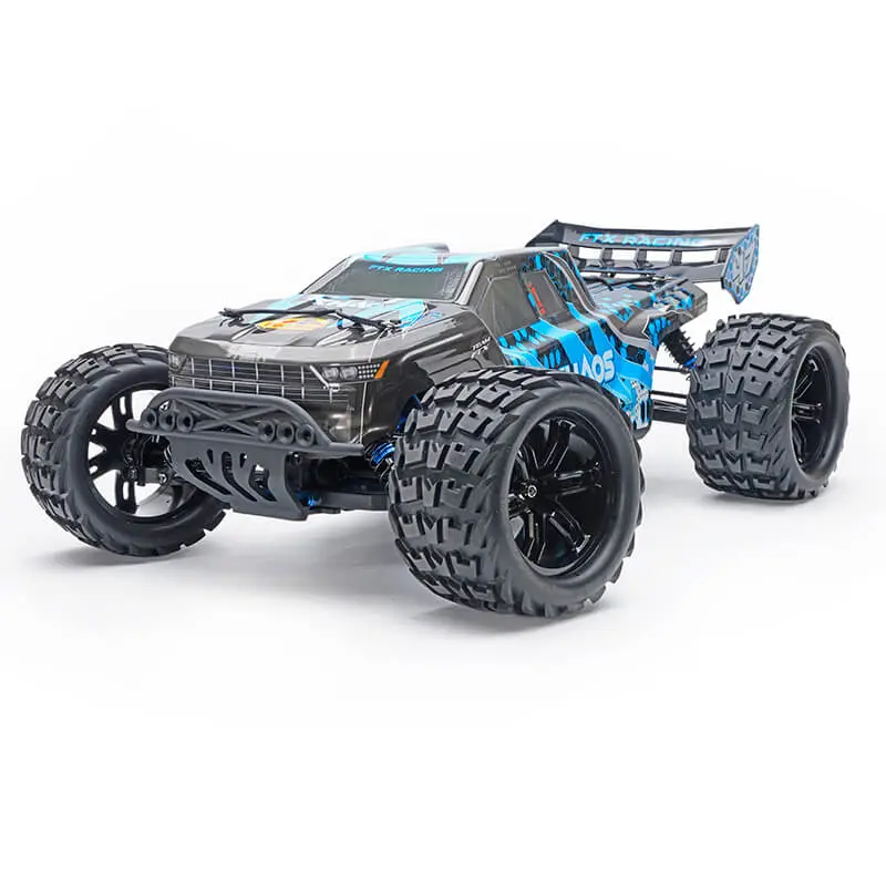 FTX Khaos 1/10 Brushless 4WD Truggy RTR with 3S LiPo and Charger – Blue