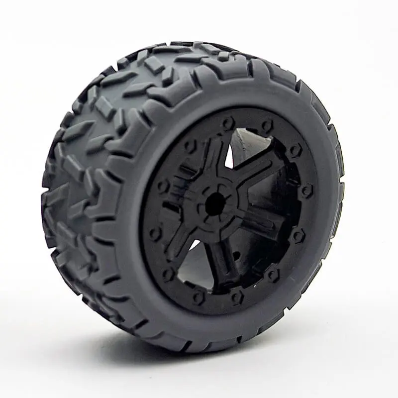E-zee RC 1/16 Tricycle Rear Tyres/wheels (pr)