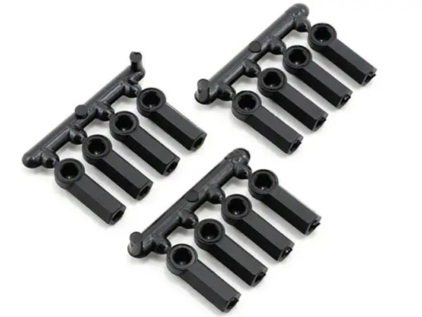 RPM Rod Ends For Assoc Black