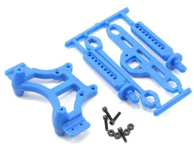 RPM T/e-maxx Shock Tower &amp; Mounts - Blue