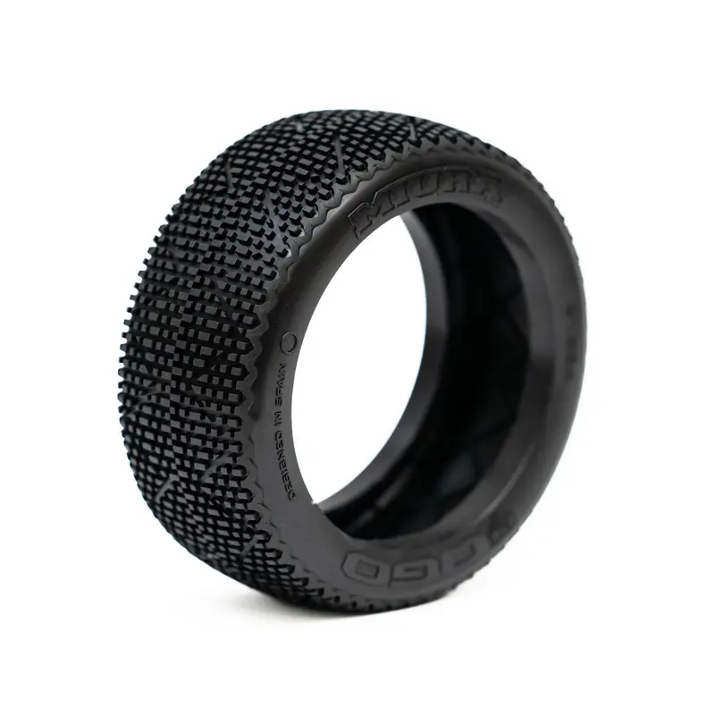 OGO Racing Tires 1:8 BUGGY MIURA CLAY SUPER SOFT 4PCS RUBBER BULK (1824BCSS)
