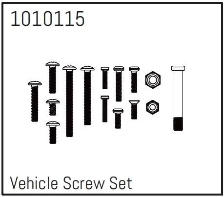 Hobby Plus Rock Van Screw Set - PRO Crawler 1:18 (HBP240246)
