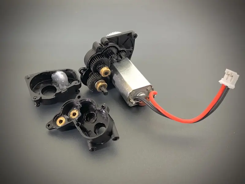 Hobby Plus HD Reduction Metal Gear Box - PRO Crawler 1:18 (optional) (HBP240257)