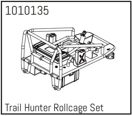 Hobby Plus T-Hunter Rollcage/Load Area - PRO Crawler 1:18 (HBP240281)