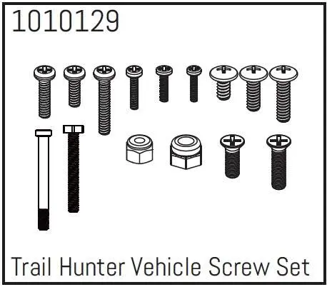 Hobby Plus T-Hunter Screw Set - PRO Crawler 1:18 (HBP240284)