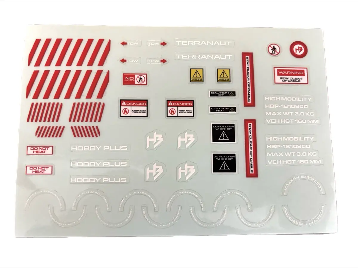 Hobby Plus Terranaut decal sheet (HBP240594)