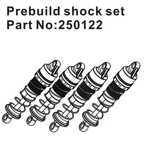 Hobby Plus Prebuild Schock Set (HBP250122)