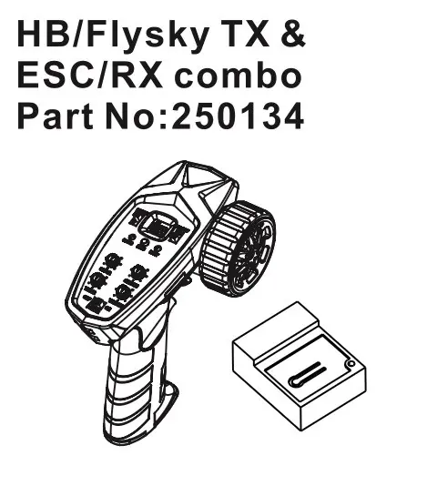 Hobby Plus Flysky TX & RX/ESC Combo (HBP250134)