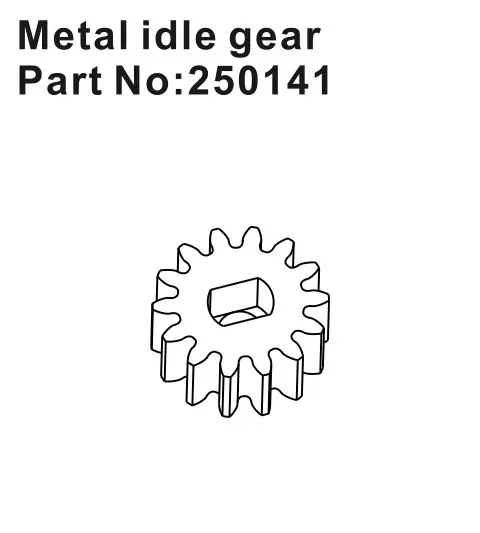 Hobby Plus Metal Idle Gear (HBP250141)