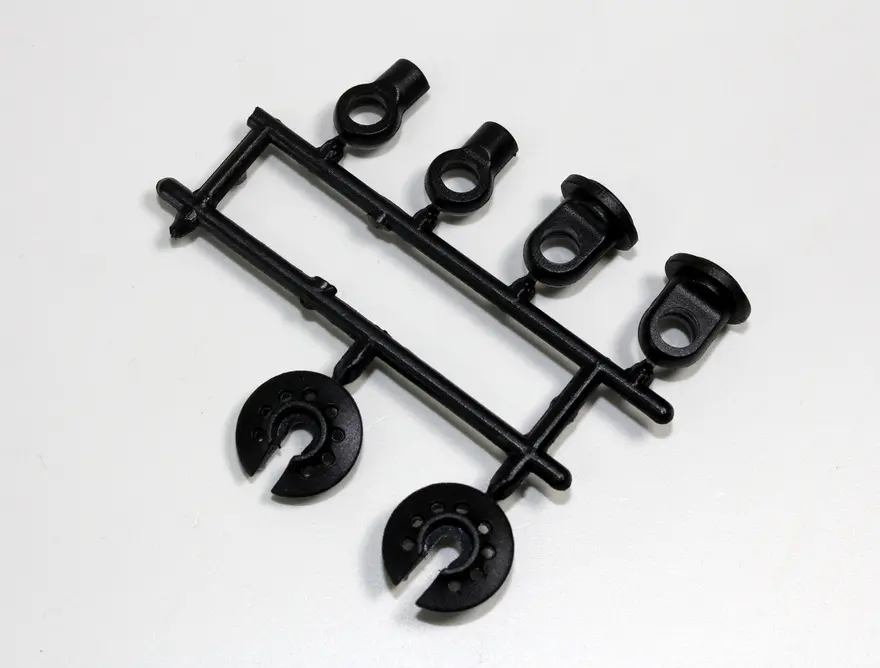 Team C Shock Absorber Mounting Set Comp. Onroad (T01089)
