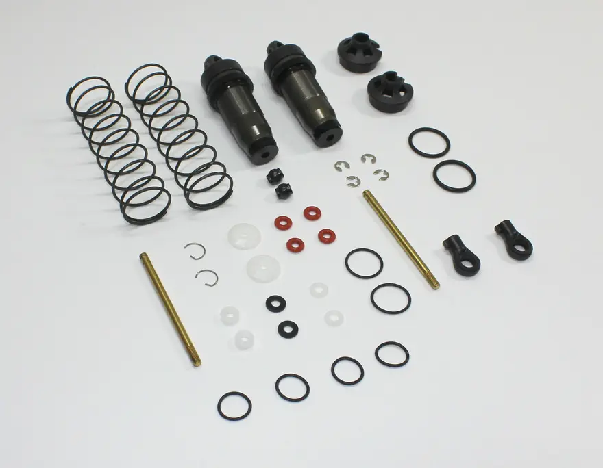Team C "Big Bore" Shock Absorber rear w/o Spring (2) TC02C EVO (T02261)