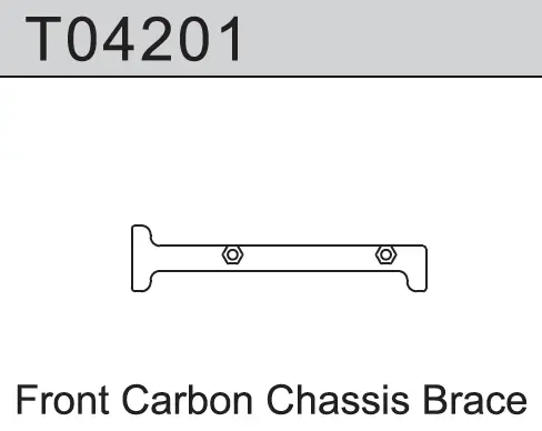Team C FRONT CHASSIS STIFFENER (T04201)