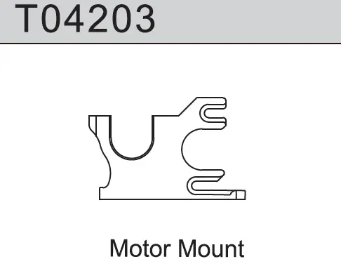 Team C MOTOR MOUNT TM4V2 (T04203)