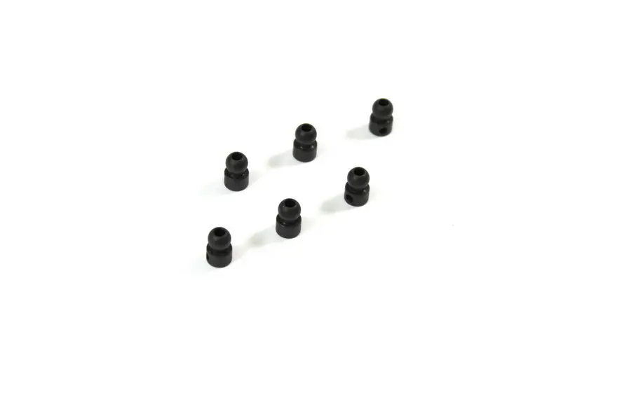 Team C Swaybar Ball Stud 6.8mm black (6) (T08892)
