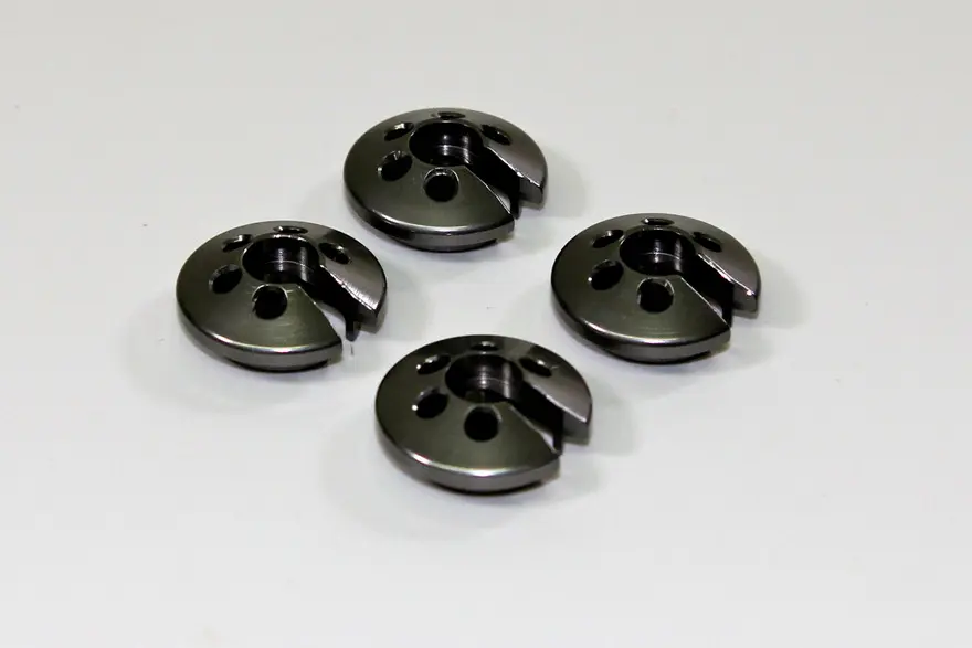 Team C Alu Shock Spring Mount (4) 2WD (TC530)