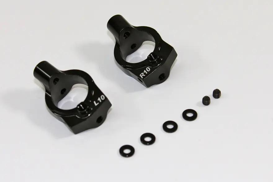 Team C Alu C-Type Holder 10° 4WD (TU0410)