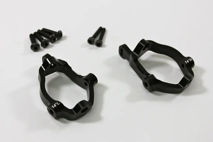 Team C Alu C Hub front 14° l/r 1:8 Comp. (TU0829)