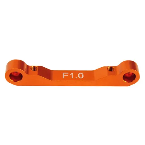 Team C Alu Suspension Arm Mount front F1.0 Comp. Onroad (TU1006)