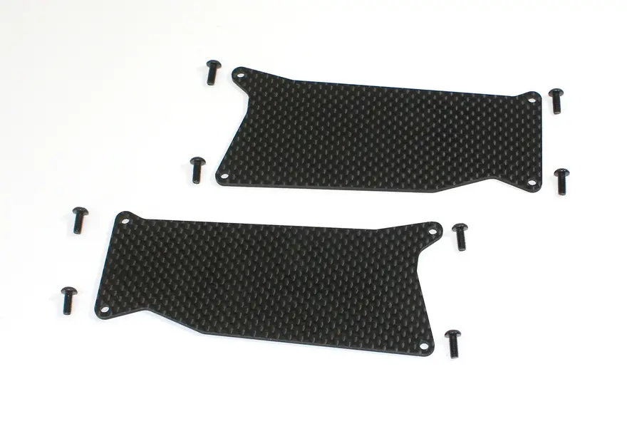 Team C Front Arm Carbon Stiffener (2) 1:8 Truggy (TU1828)