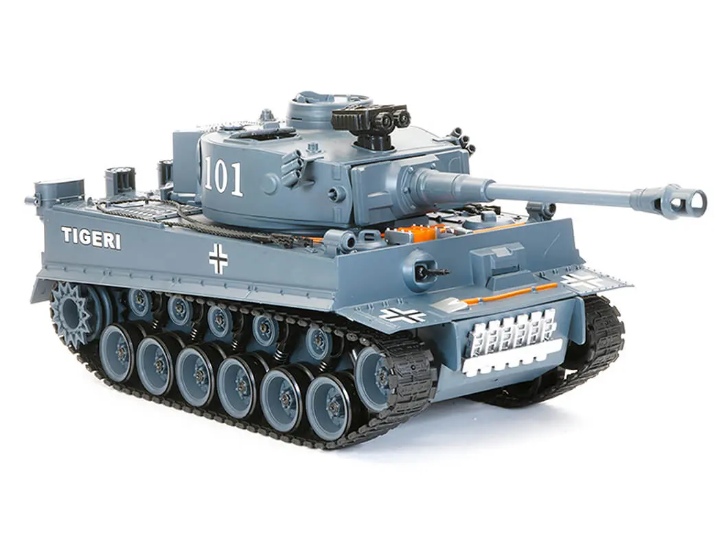 Brother Tank RC Tank 1:18 German Tiger 1 Grey