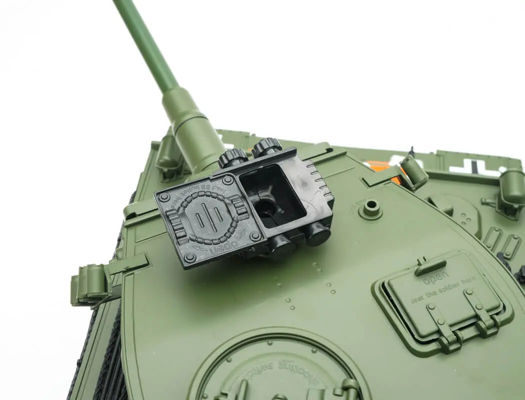 Brother Tank RC Tank 1:18 German Tiger 1 Green