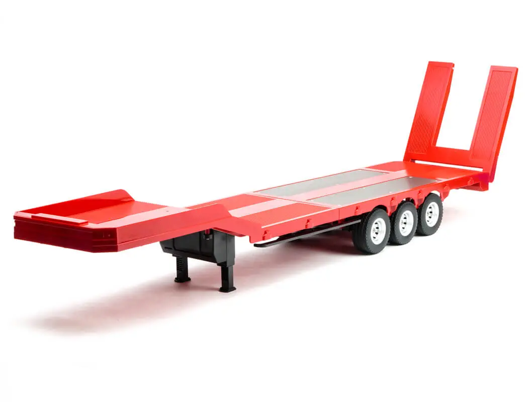 Huina RC Haulage Flatbed Trailer for CY1501 Red