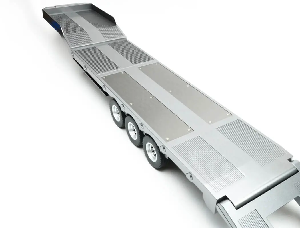 Huina RC Haulage Flatbed Trailer for CY1501S Silver