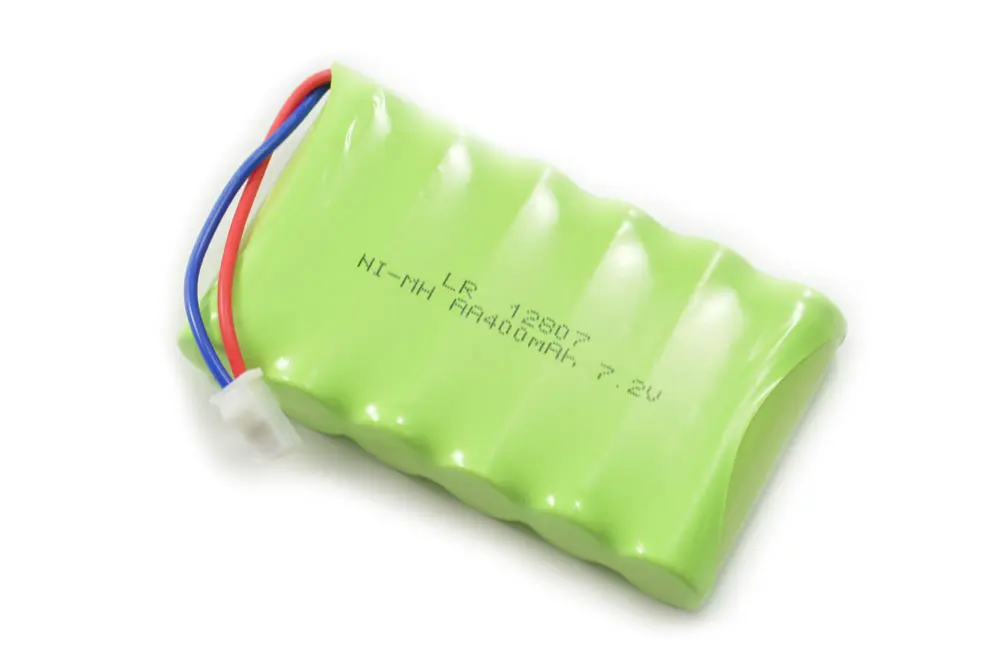 Huina 1550/1570/1573/1574/1577 Battery (6cell 400mAh 7.2V Ni-Mh) White SM Connector